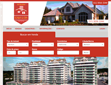 Tablet Screenshot of imobiliariacasaecia.com